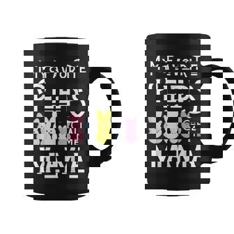 My Favorite Peeps Call Me Mama Mom Easter Basket Stuffer Coffee Mug | Mazezy