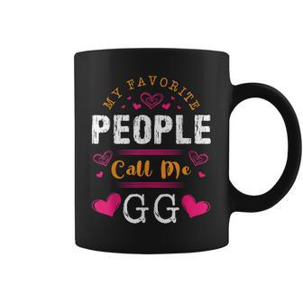 My Favorite People Call Me Gg Happy Mothers Day Collection Coffee Mug - Thegiftio UK