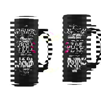 My Favorite People Call Me Nonnie Floral Mothers Day Coffee Mug - Thegiftio