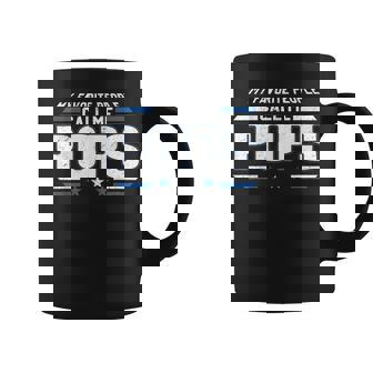 My Favorite People Call Me Pops Men Retro Decor Grandpa Coffee Mug | Mazezy