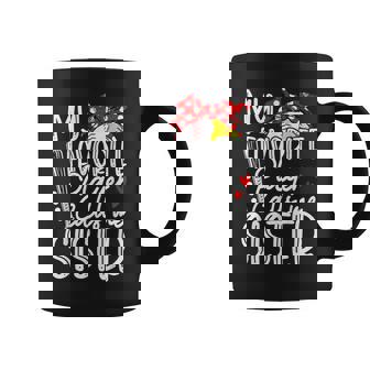 My Favorite Player Calls Me Sister Baseball Softball Coffee Mug | Mazezy