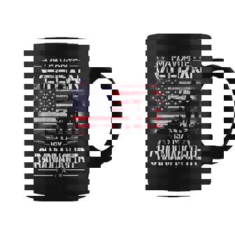 My Favorite Veteran Is My Granddaughter - Flag Veterans Day Coffee Mug - Seseable