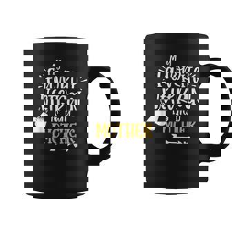 My Favorite Veteran Is My Mother Funny Military Coffee Mug - Seseable