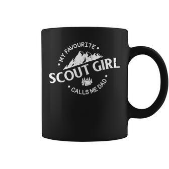 My Favourite Scout Girl Calls Me Dad Proud Dad Coffee Mug - Seseable