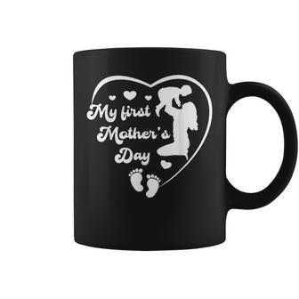 My First Mothers Day - 1St Mothers Day - Cute New Mom Coffee Mug | Mazezy