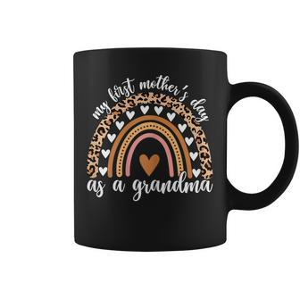 My First Mothers Day As A Grandma Rainbow Mothers Day 2023 Gift For Womens Coffee Mug - Thegiftio UK