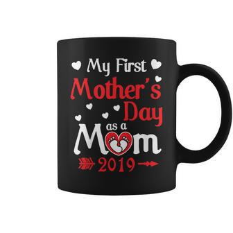 My First Mothers Day As A Mom 2019 Happy Love Mama Shirt Coffee Mug | Mazezy