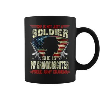 My Granddaughter Is A Soldier Proud Army Grandma Military Coffee Mug | Mazezy