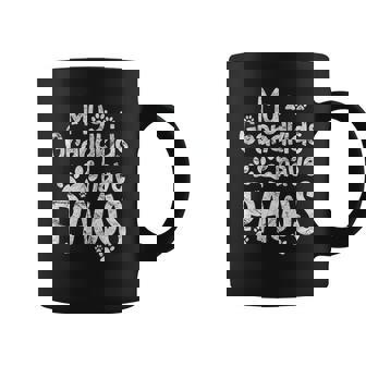 My Grandkids Have Paws Funny Dog Cat Grandma Coffee Mug - Thegiftio UK