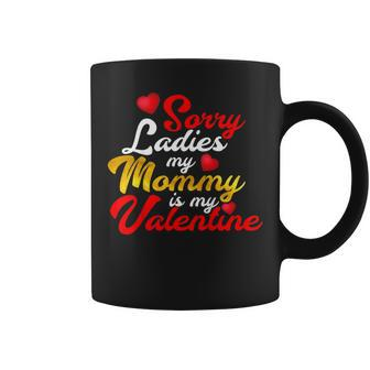 My Mommy Is My Valentine Cute Mom Valentines Day Gift Boys  Coffee Mug