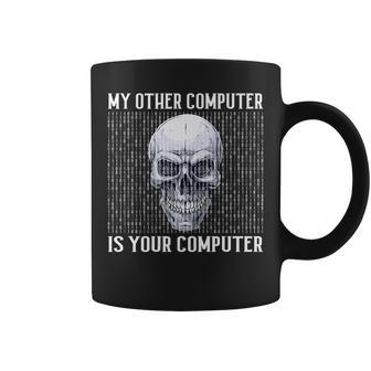 My Other Computer Is Your Computer It Analyst Cyber Hacker Coffee Mug - Seseable