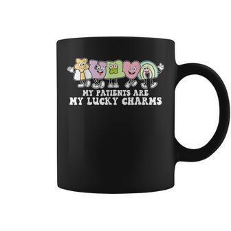 My Patients Are My Lucky Charms St Patricks Day Nurse Squad Coffee Mug - Seseable