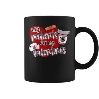 My Patients Are My Valentine Respiratory Therapist Cute Coffee Mug - Seseable