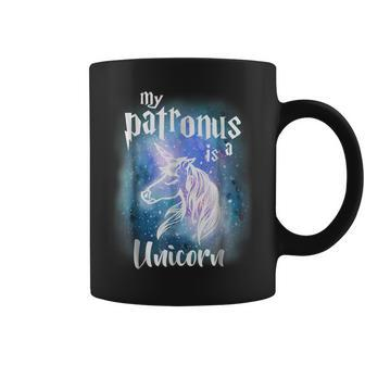 My Patronus Is A Unicorn Funny Cute Horse Lover Coffee Mug | Mazezy