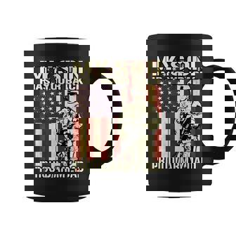 My Son Has Your Back - Proud Army Dad Military Father Gift Coffee Mug - Thegiftio