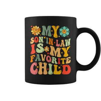 My Son-In-Law Is My Favorite Child Mothers Fathers Day Coffee Mug | Mazezy CA