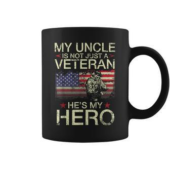 My Uncle Is Not Just A Veteran Hes My Hero Happy Day To Me Coffee Mug - Seseable