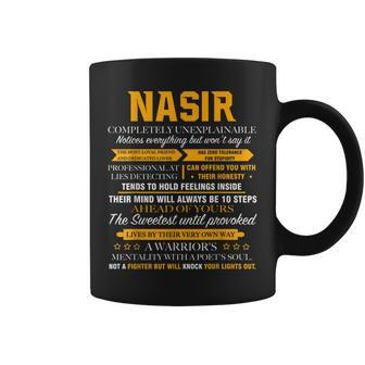 Nasir Completely Unexplainable Name Front Print 1Kana Coffee Mug | Seseable CA