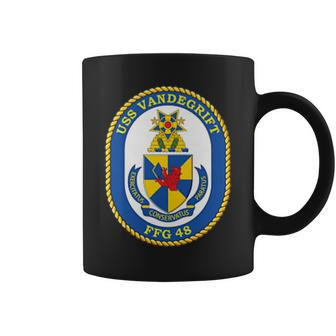 Navy Frigate Ship Ffg 48 Uss Vandegrift Veteran Patch Coffee Mug - Seseable