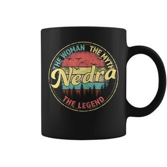 Nedra Woman Myth Legend Women Personalized Name Coffee Mug | Mazezy