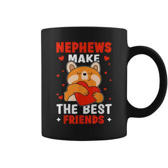 Nephews Make The Best Friends Heart Coffee Mug - Thegiftio UK