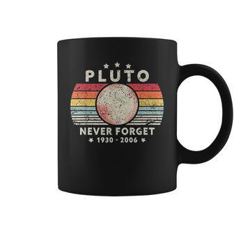 Never Forget Pluto Retro Style Funny Space Science V2 Coffee Mug - Thegiftio UK