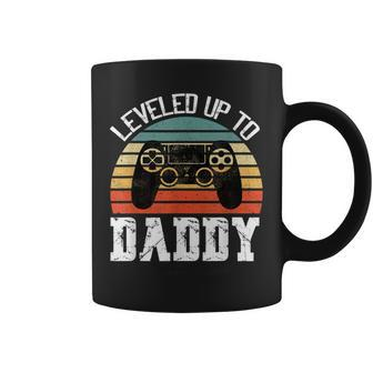 New Dad Fathers Day Leveled Up To Daddy V2 Coffee Mug - Seseable