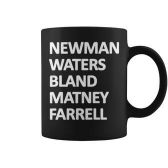 Newman Waters Bland Matney Farrell Coffee Mug | Mazezy