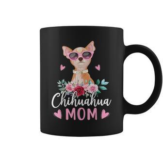 Niedliche Chihuahua Mama Sonnenbrille Für Chihuahua-Besitzer Tassen - Seseable
