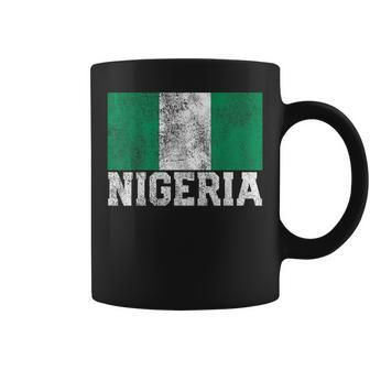 Nigeria Nigerian Flag Family Pride Country Vintage Coffee Mug - Seseable