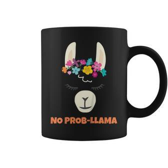 No Prob Llama Shirt For Women Girls Alpaca Mothers Day Gift Coffee Mug | Mazezy