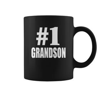 Number One 1 Grandson Coffee Mug - Thegiftio UK