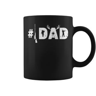 Number One Best Hunting Dad Deer Hunter Fathers Day Gift Gift For Mens Coffee Mug