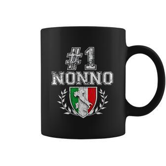 Number One Nonno Italian Grandfather Coffee Mug - Thegiftio UK