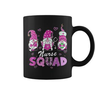Nurse Squad Gnomes Gnomies Happy Valentines Day For Nurses Coffee Mug - Seseable