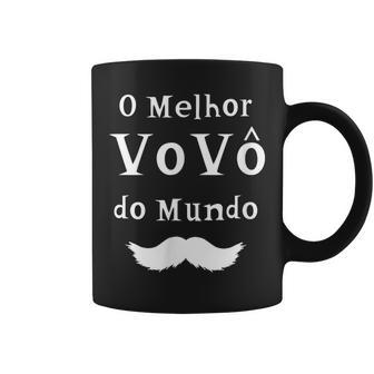 O Melhor Vovo Do Mundo Best Grandpa In Portuguese Coffee Mug | Mazezy