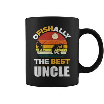 Ofishally The Best Uncle Fishing Uncle Coffee Mug | Mazezy
