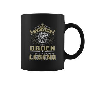 Ogden Name - Ogden Eagle Lifetime Member L Coffee Mug - Seseable