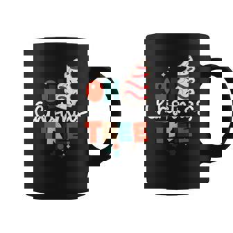 Oh Christmas Tree Cakes Debbie Funny Christmas Snack Cake Coffee Mug - Thegiftio
