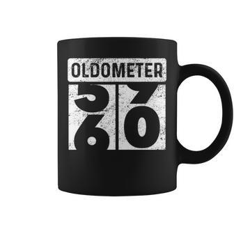 Oldometer Odometer Funny 60Th Birthday Gift 60 Yrs Old Joke Coffee Mug - Seseable