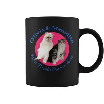 Olivia & Meredith - Best Friends Purrrr-Ever Coffee Mug | Mazezy