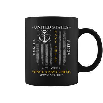 Once A Navy Chief Always A Navy Chief Coffee Mug - Seseable
