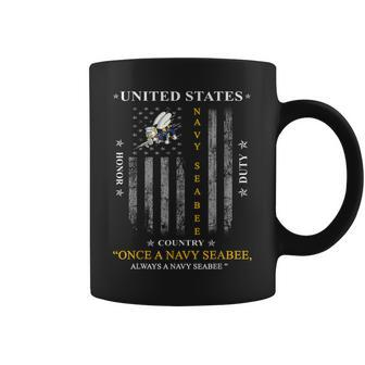 Once A Navy Seabee Always A Navy Seabee Coffee Mug - Seseable