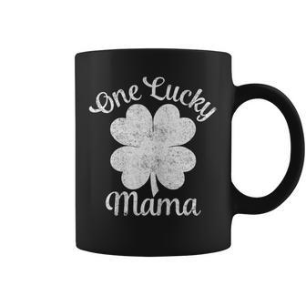One Lucky Mama Shirt St Patricks Day Shirt For Women Moms Coffee Mug | Mazezy AU
