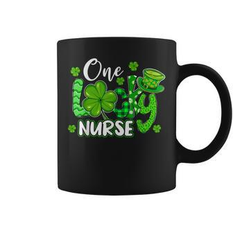 One Lucky Nurse Saint Paddys Rn St Patricks Day Nurses Coffee Mug - Thegiftio UK
