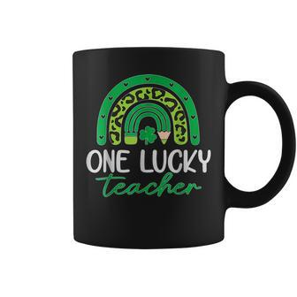 One Lucky Shamrock Teacher St Patrick’S Day Appreciation V4 Coffee Mug - Seseable