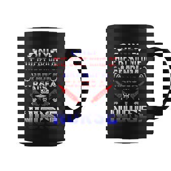 Only The Best Kind Of Grandpa Raises A Nurse Funny Coffee Mug - Thegiftio
