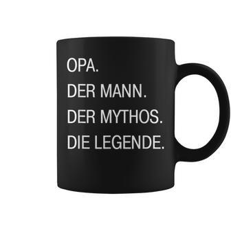 Opa German Grandpa Man Myth Legend Coffee Mug - Seseable