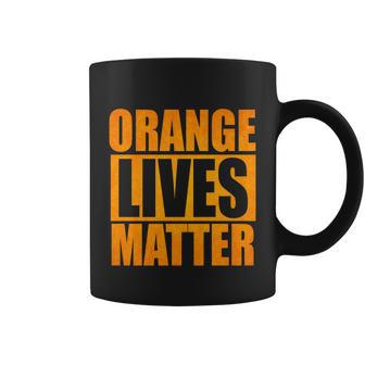 Orange Lives Matter Funny Donald Trump Coffee Mug - Thegiftio UK