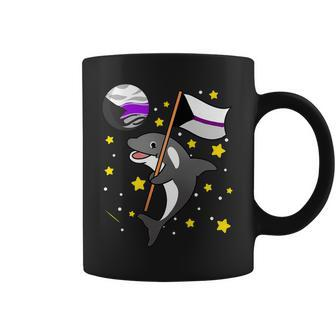 Orca In Space Demisexual Pride Coffee Mug | Mazezy